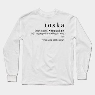 Toska Long Sleeve T-Shirt